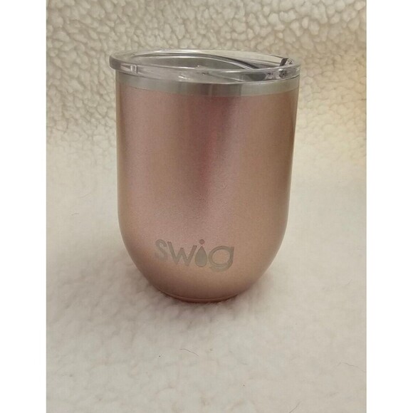 Swig Life Stemless Insulated Stemless Wine Cup in Rose Gold, 12 oz. new in box - Picture 4 of 6